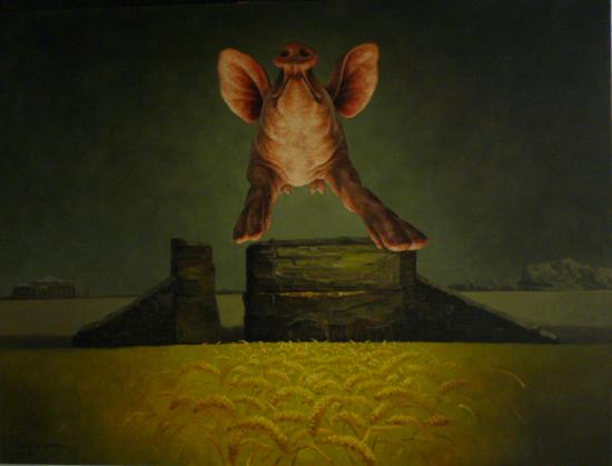 沙盘系列Sandbox Series2012年布面油画 Oil on canvas120x160cm