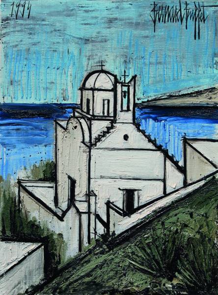 53,340欧元,贝尔纳·布菲(bernard buffet,1928-1999),《埃伊纳岛》(égine),1994年,布面油画,73 x 54厘米。
戛纳,2016年8月15日,besch cannes auction拍卖行。