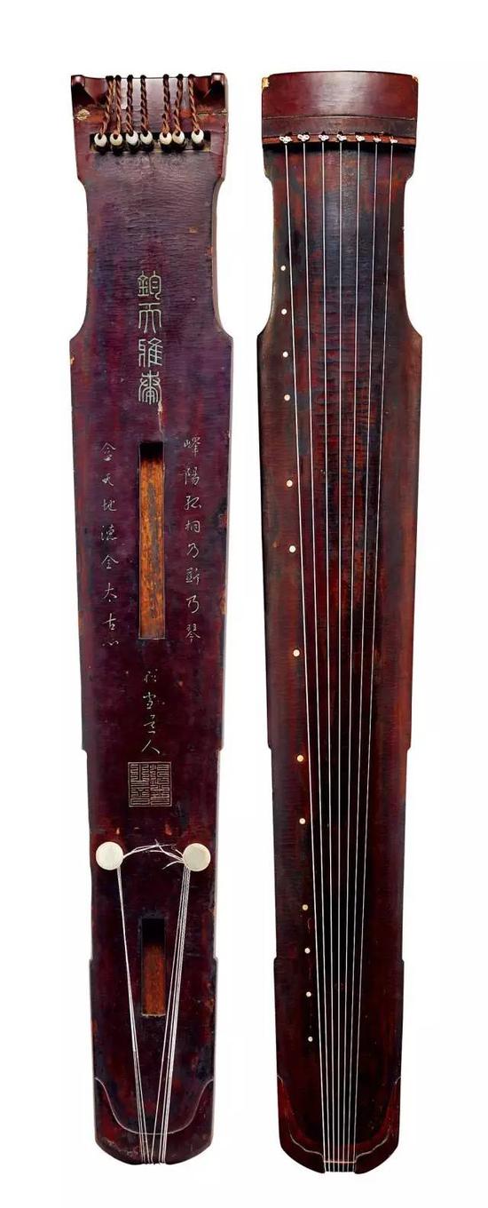 Lot 3253 赵孟頫藏仲尼式古琴“钧天雅奏”

　　成交价：RMB15，640，000