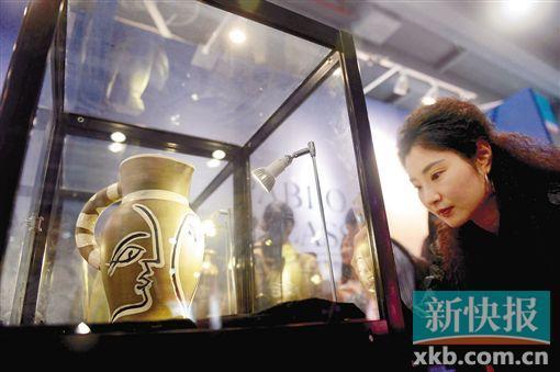 昨日,第21届广州艺博会在琶洲广交会展馆闭幕。新快报记者 夏世焱 摄