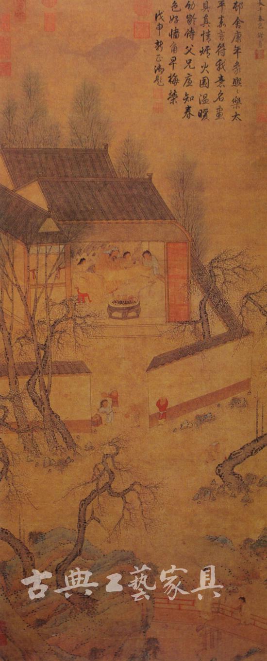 图1 《太平春色图》钱贡,明万历,手卷轴