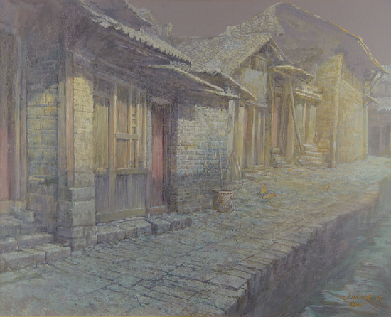 晨梦（1997年美国画）水彩
