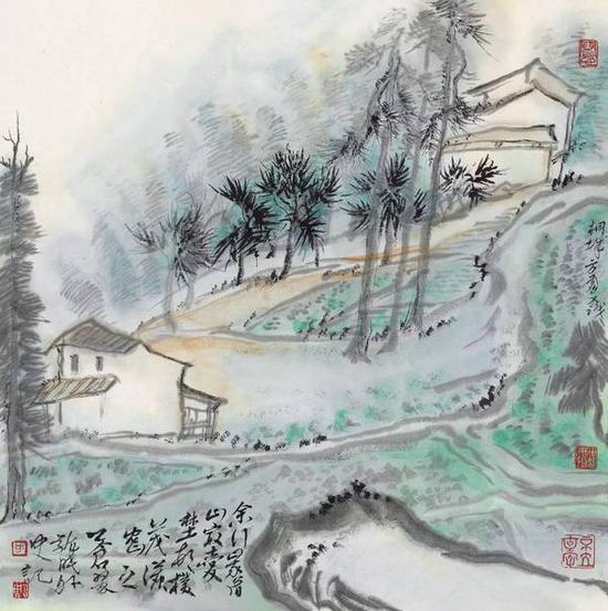 《峨眉野村》