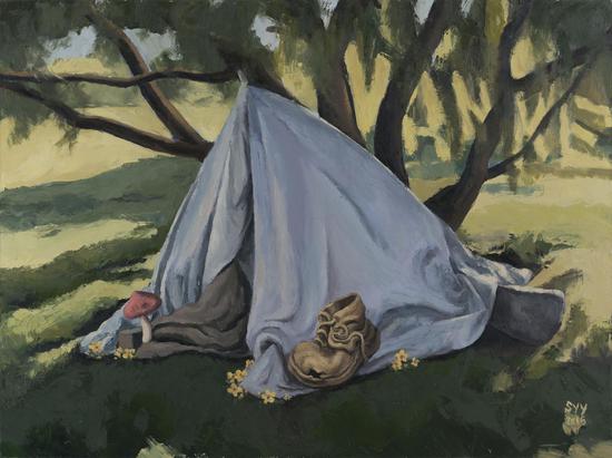 宋元元,Song Yuanyuan,VANKE,布面油画,oil on canvas,120x160cm,2016
