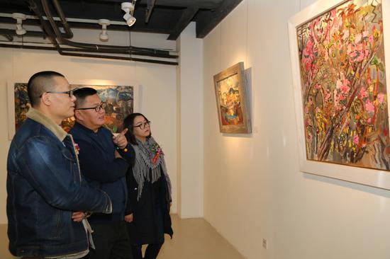 杨继锋展览现场