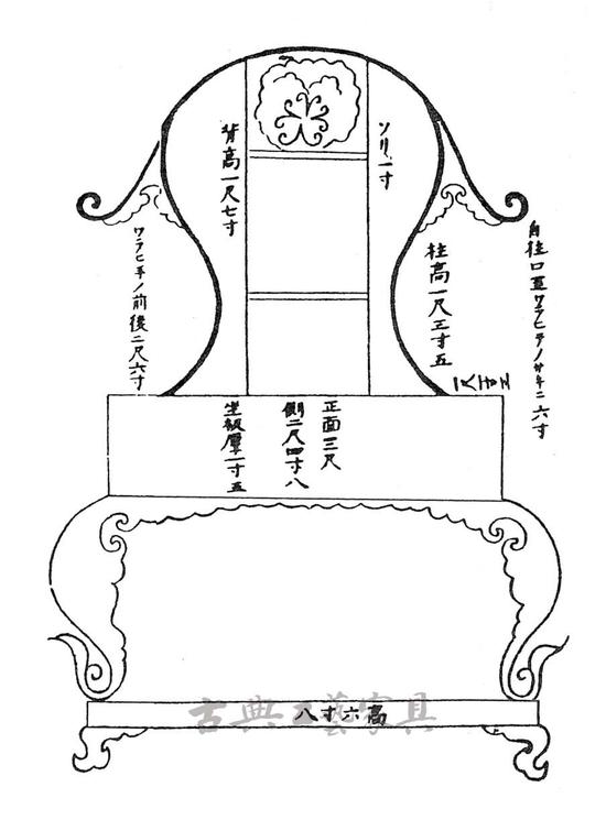 图2  径山方丈椅子