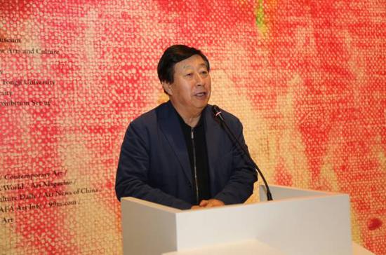 中国文联副主席、美协主席刘大为开幕式致辞