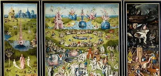 Hieronymus Bosch, The Garden of Earthly Delights,M