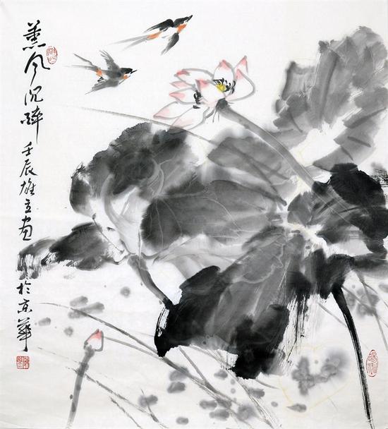 《熏风沉醉》68号 83X76厘米 2012年