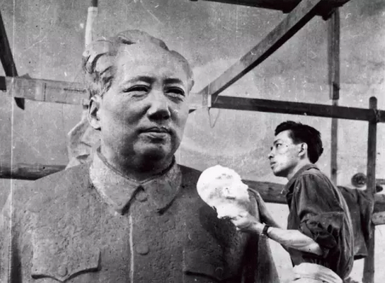 叶毓山创作《毛泽东》过程