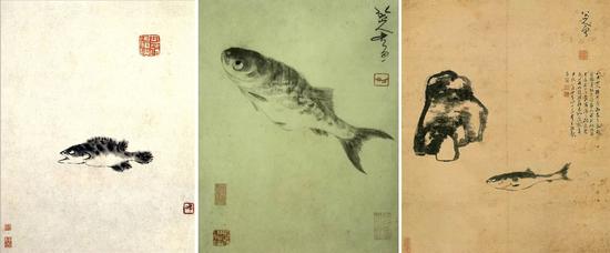 明末清初 朱耷（八大山人）白眼魚