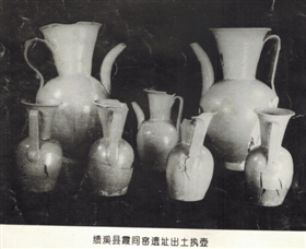 圖2 績溪霞間窯遺址出土執壺