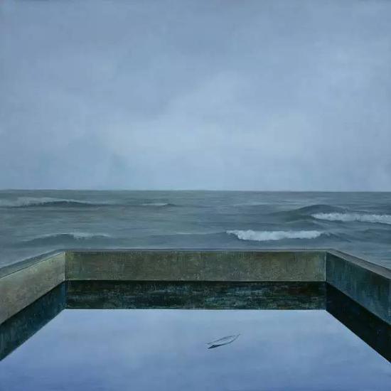 《无畏》，130cmx130cm，布面油画，2011