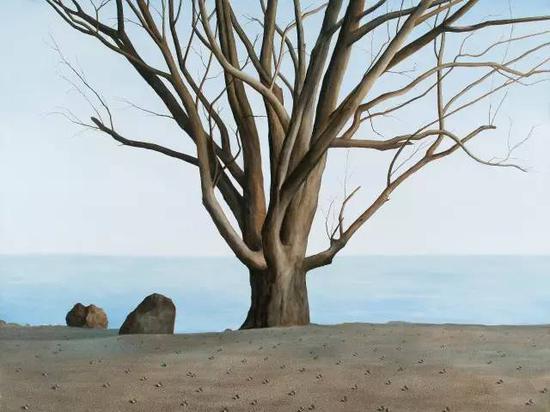 《遺失的永恒》，200cmx150cm，布面油畫，2014