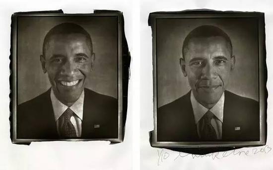 查克·克洛斯 Chuck Close—Obama, 2012