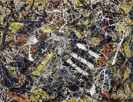 杰克遜·波洛克 Jackson Pollock - Number 17A