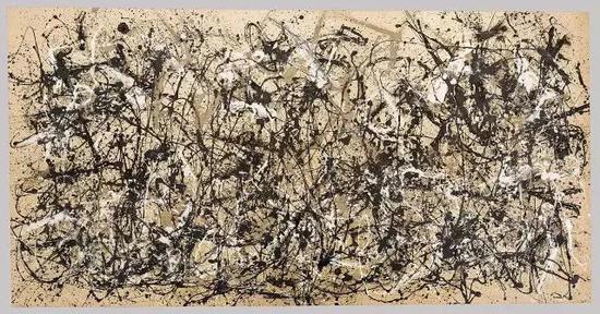 杰克逊·波洛克 Jackson Pollock—Autumn Rhythm (Number 30) ，1950