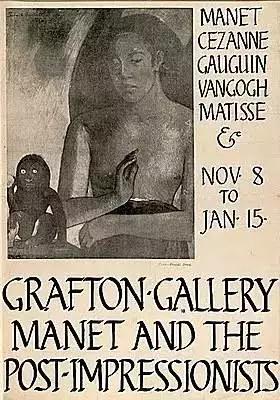 海报《马奈与后印象主义者》，1910