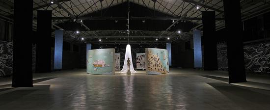 《魔咒》关伟2011 OCAT个展，全场景