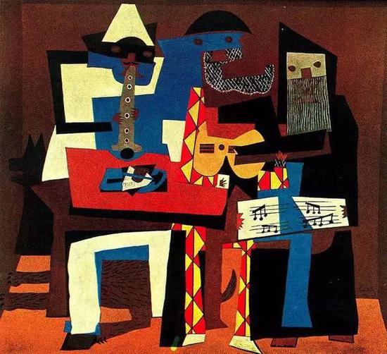 毕加索 Picasso - Musicians with masks