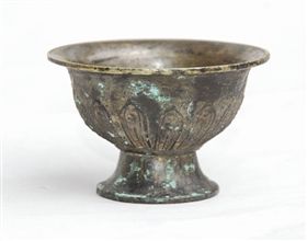 宁夏出土青铜鎏银高足杯究竟是不是西夏贡品