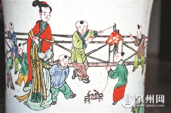 清时,螃蟹可是宠物哦