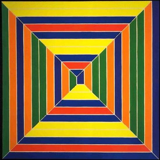 Frank Stella 《Color Maze》