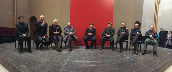 论坛环节参展画家现场交流