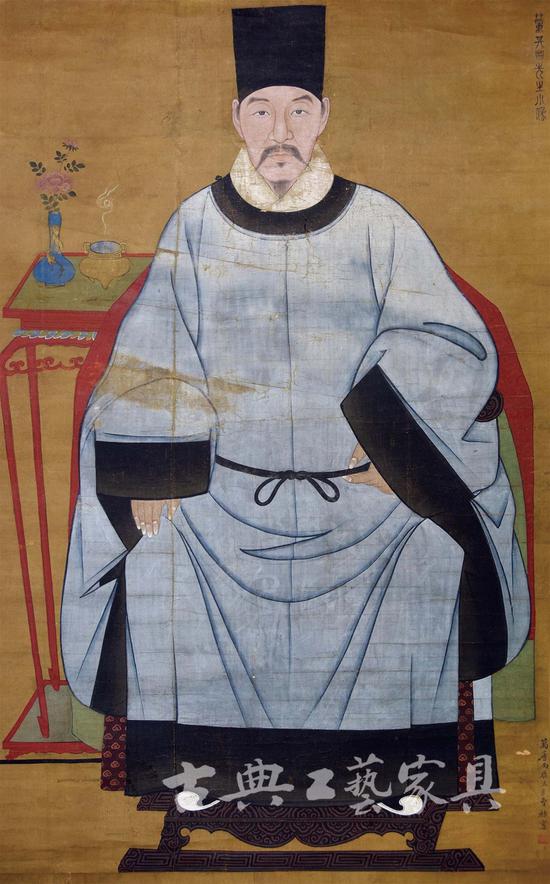 明 曾鯨《董其昌》畫像