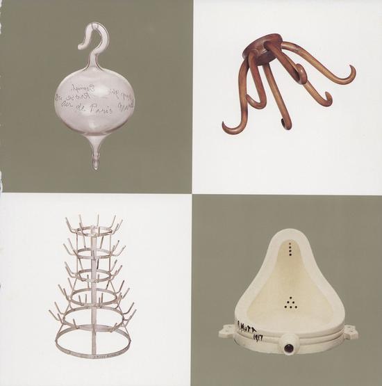 《泉之文献》(The Fountain Archives)0702页,作者Cvach, Milos,“L‘art en jeu: Marcel Duchamp – Porte Chapeau。“,Paris: Editions du Centre Pompidou,1992 — p。 30 图片:courtesy the Fountain Archives