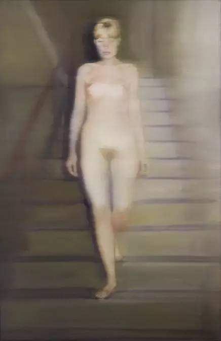 格哈德·里希特Gerhard Richter -《Ema (Nude on a Staircase), 1966