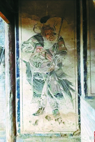 龙天庙被盗之前的壁画