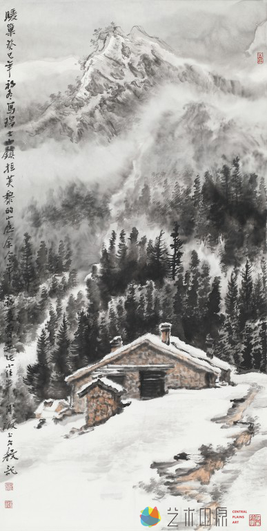 《暖巢》136x68cm