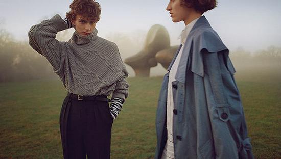 Burberry为大秀拍摄的广告片 图片来源:Burberry、It's Nice That