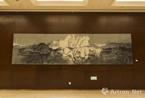 苏新平,风景2012-3号,布面油画,2012年