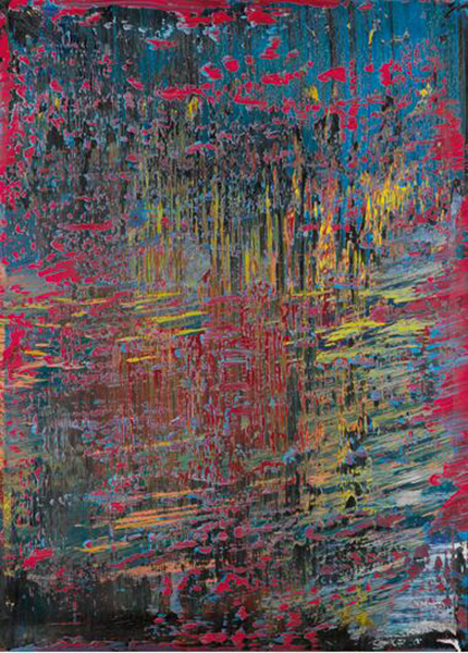当代艺术晚拍 3月8日 | 伦敦格哈德·里希特《抽象画(654–4)》 1988年作，估价：1,500,000 – 2,000,000英镑