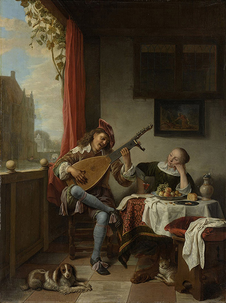 亨德里克·马丁斯·索格，琵琶演奏者，1661