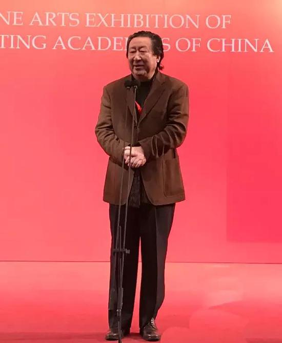 中国国家画院院长杨晓阳致辞