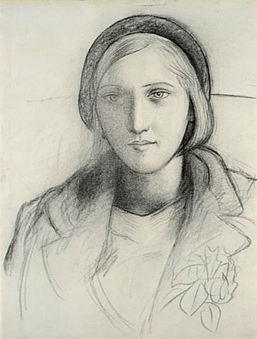 毕加索 Picasso - Marie-Thérèse coiffée d'un béret