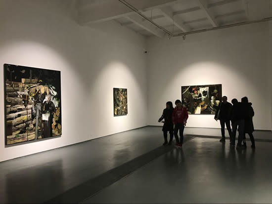 宋朋个展现场