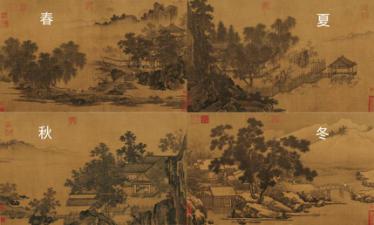 伍莉莉：南宋界画考析——刘松年《四景山水图》|刘松年|南宋界画_新浪