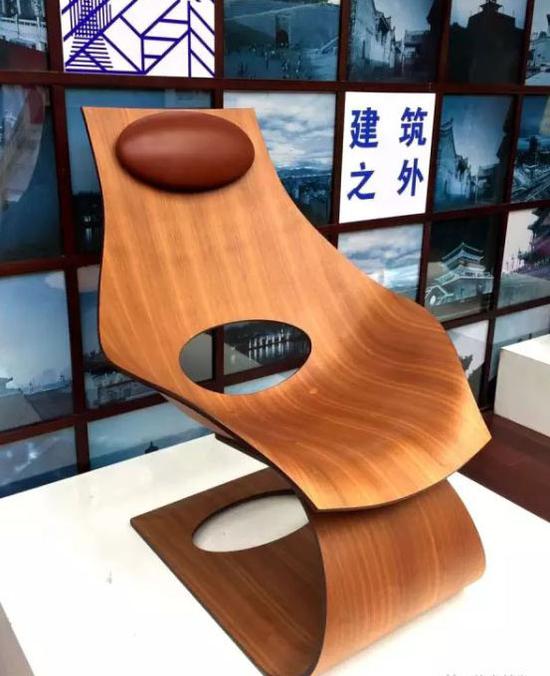 文创展区日本建筑师安腾忠雄的“梦想椅”