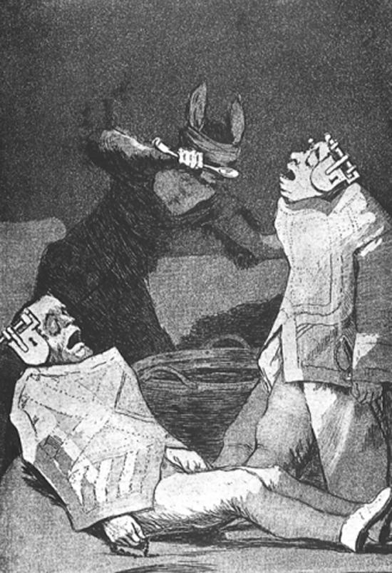 西班牙画家戈雅的《幻想曲》系列（1797-1798）中的一幅