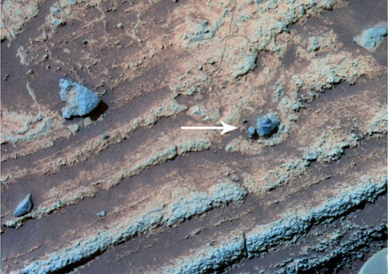 勇气号6年征程所拍火星地表岩石佳照（组图）