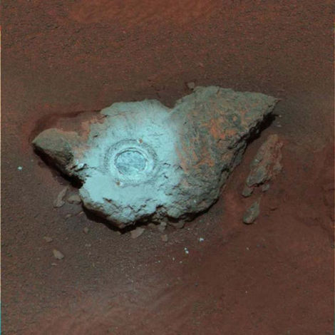“机遇”号所拍火星地表岩石佳照（组图）