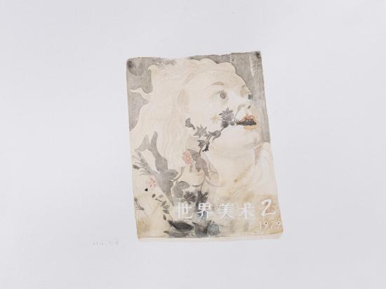 世界美术（六）  42x56cm  纸本水彩  2016  王玉平 