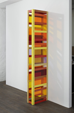 里亚姆·杰力珂 磋商的崩溃 230cm x 50cm x 20 cm 铝粉涂层,有机玻璃,独版,镶墙屏风结构