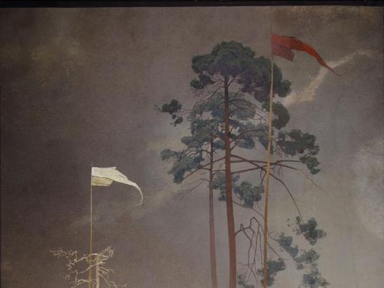 《在克吉修基集会》1916年 布面油画620×405cm