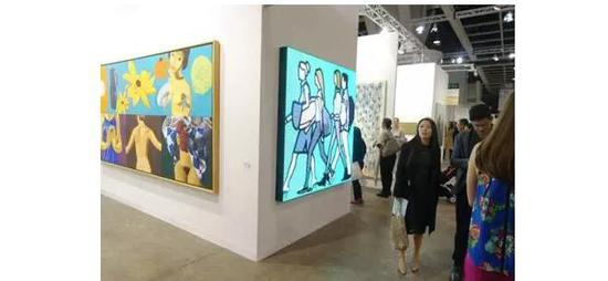 2016年巴塞尔艺术展香港展会现场