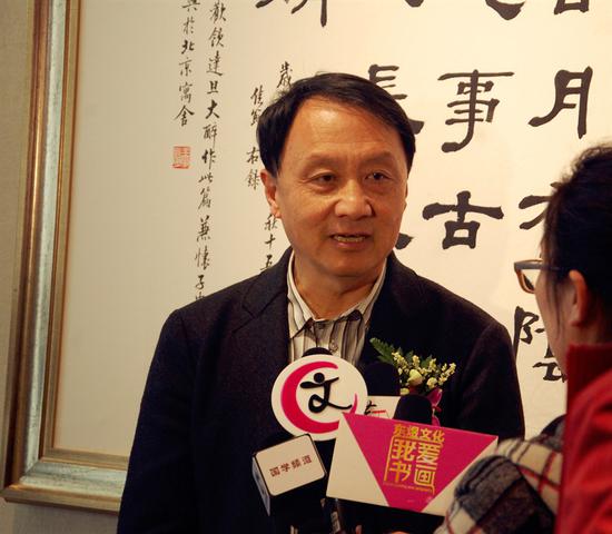 全国政协常委、中国美术协会副主席、北京画院院长王明明